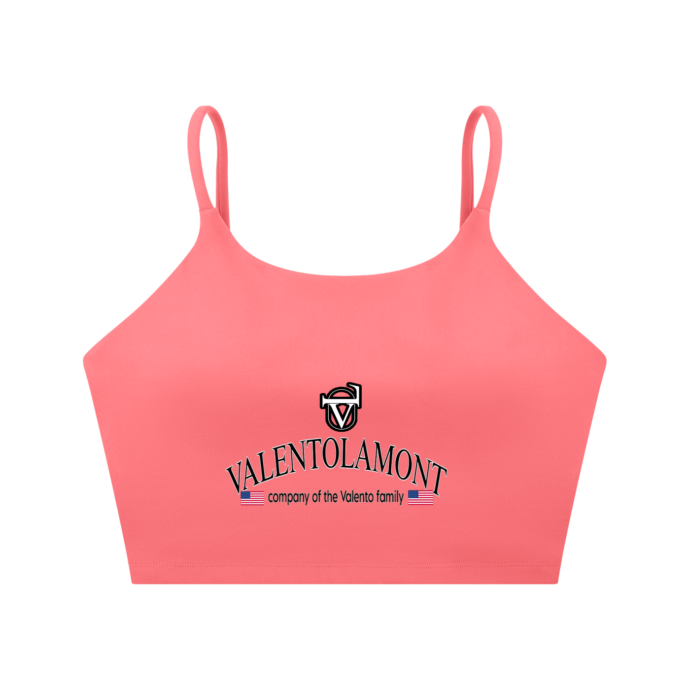 Spaghetti Strap Yoga Sports Bra