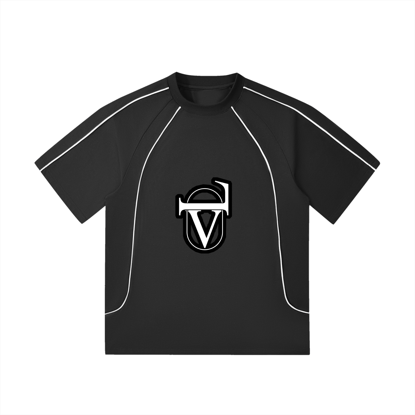 Contrast Stitch Raglan T-Shirt