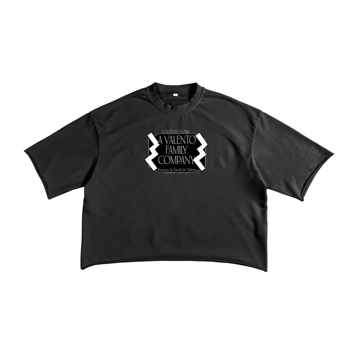 French Terry Raw Edge T-Shirt