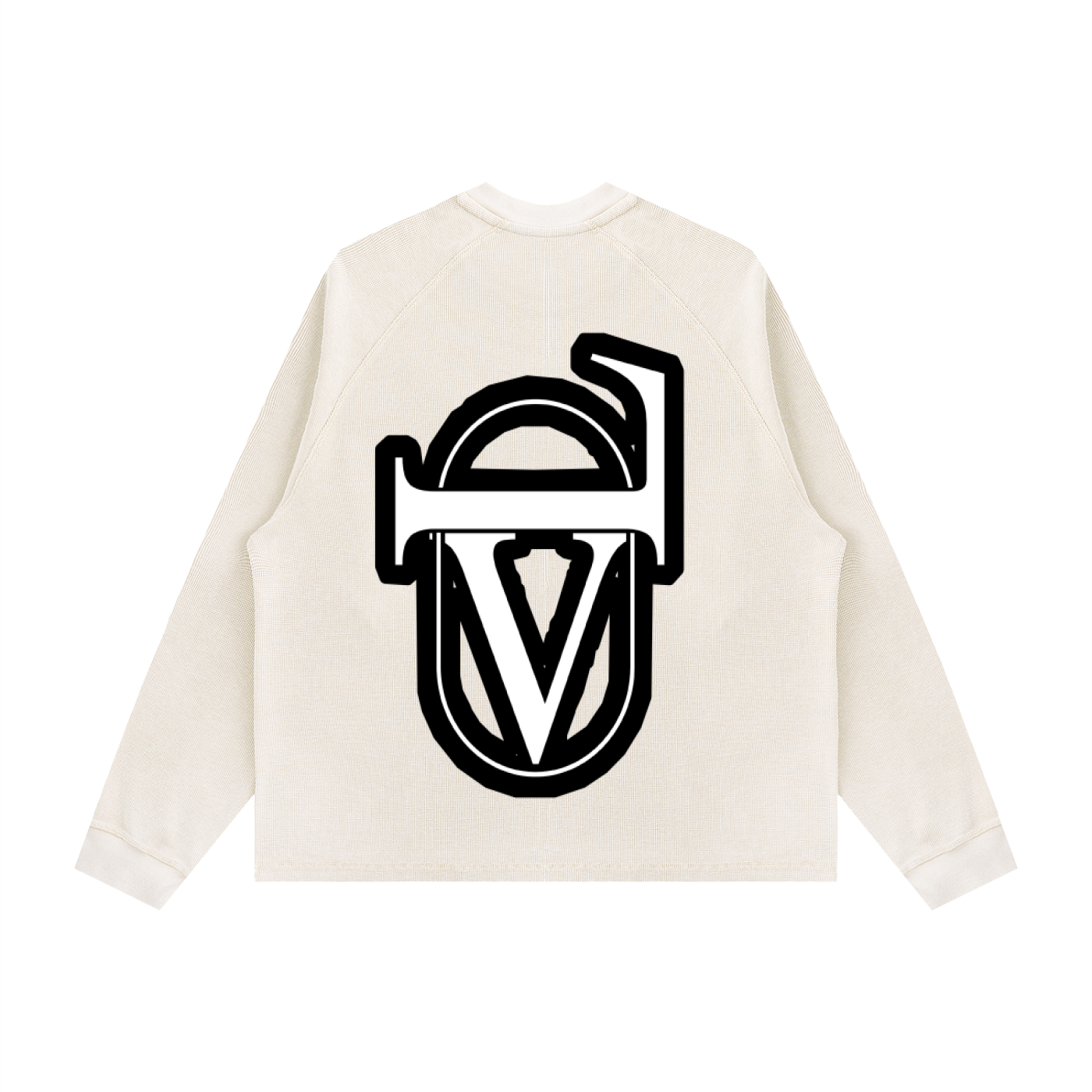 Unisex Vintage Wash Boxy  Waffle T-Shirt