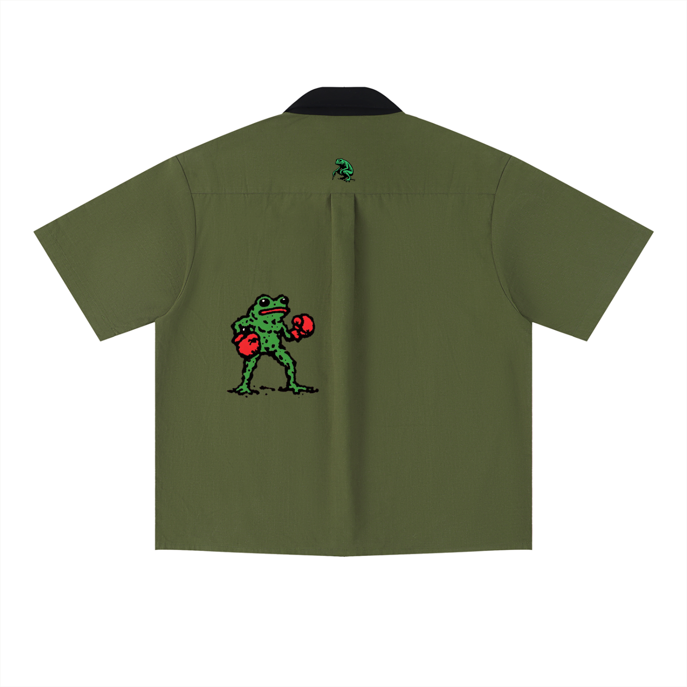 Unisex Color Block Short Sleeve Shirt