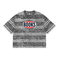 Snow Washed Striped Boxy T-Shirt