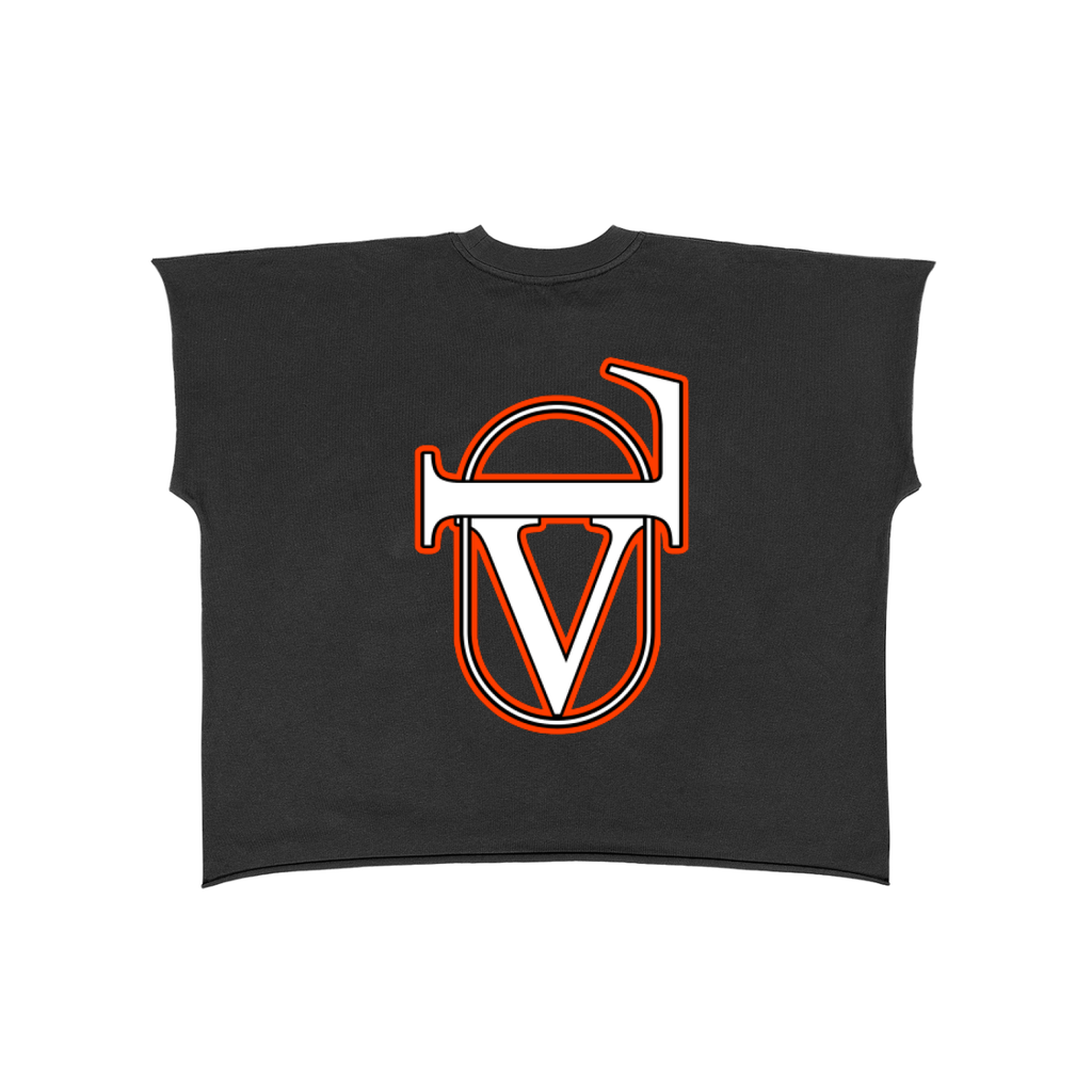 Raw Edge Boxy Non-Shrink T-Shirt