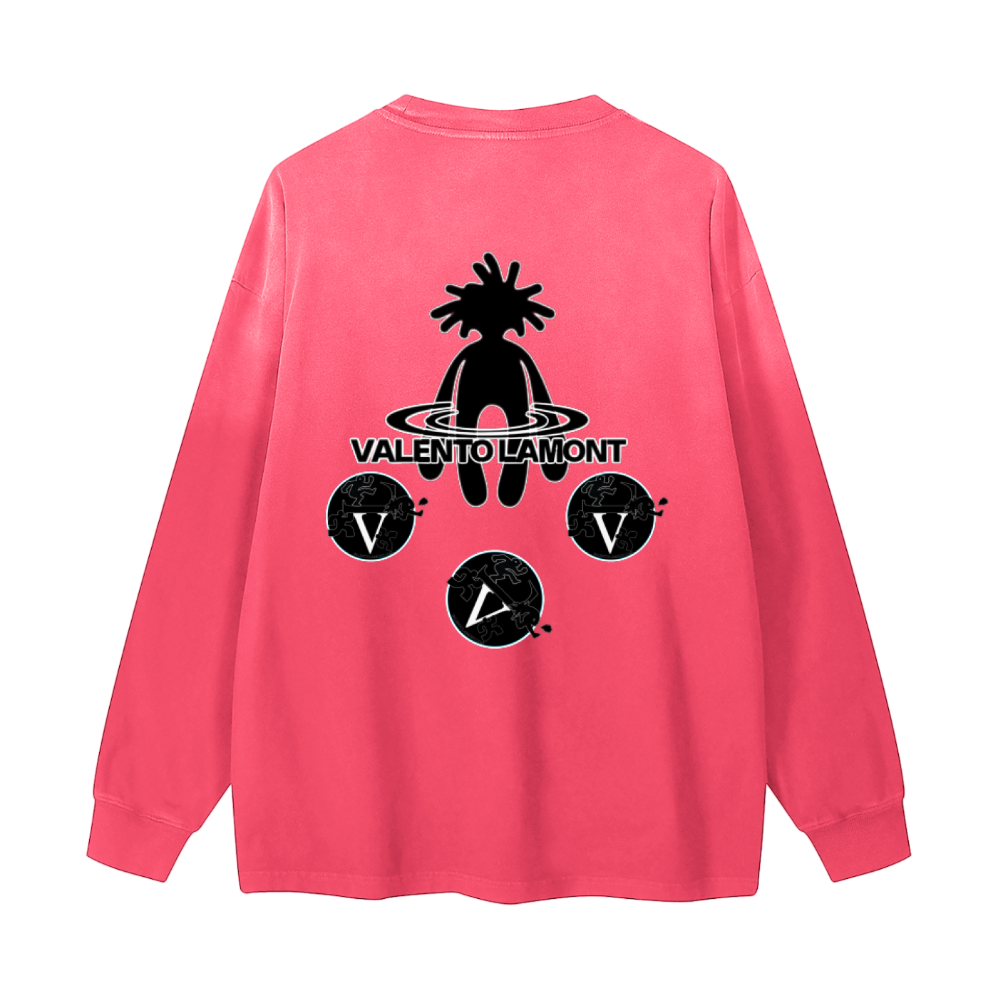 Gradient Vintage Washed Long Sleeve Tee - 270 GSM