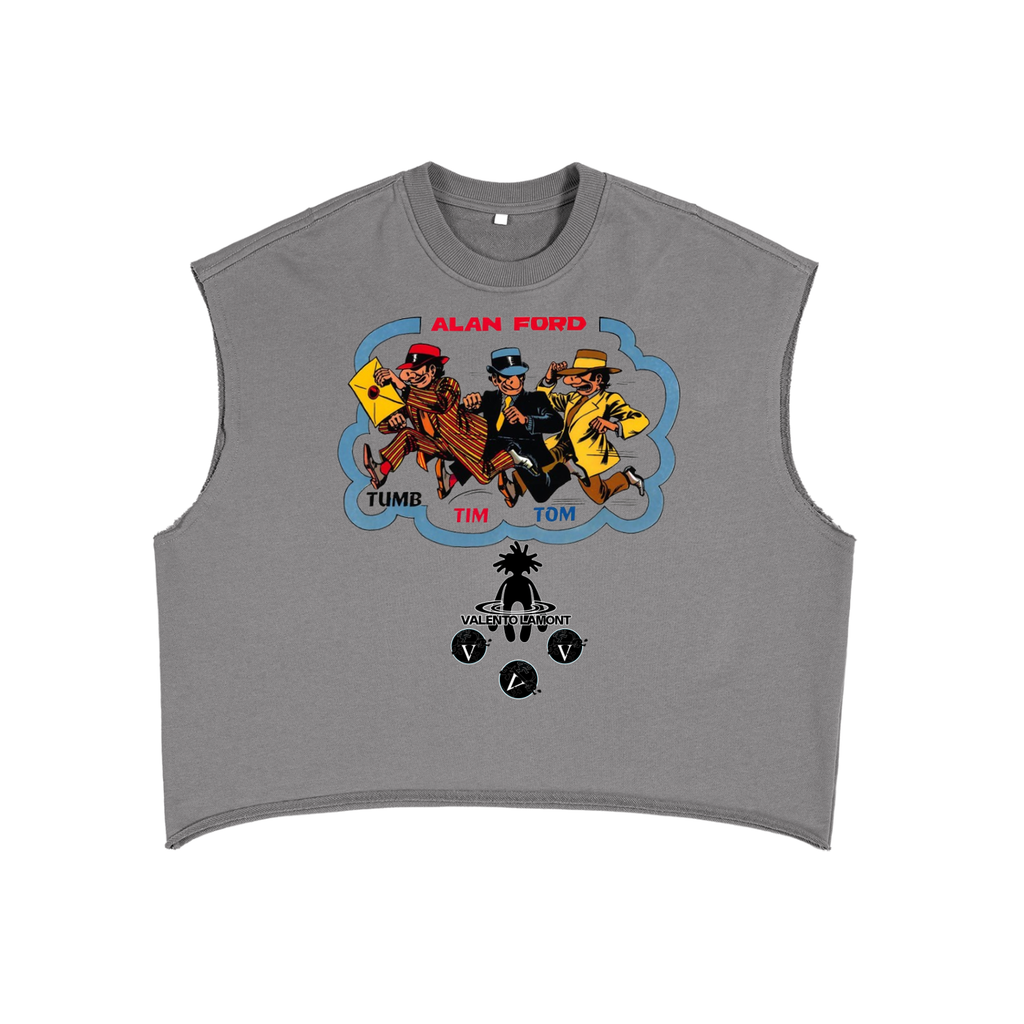 French Terry Boxy Tank Top