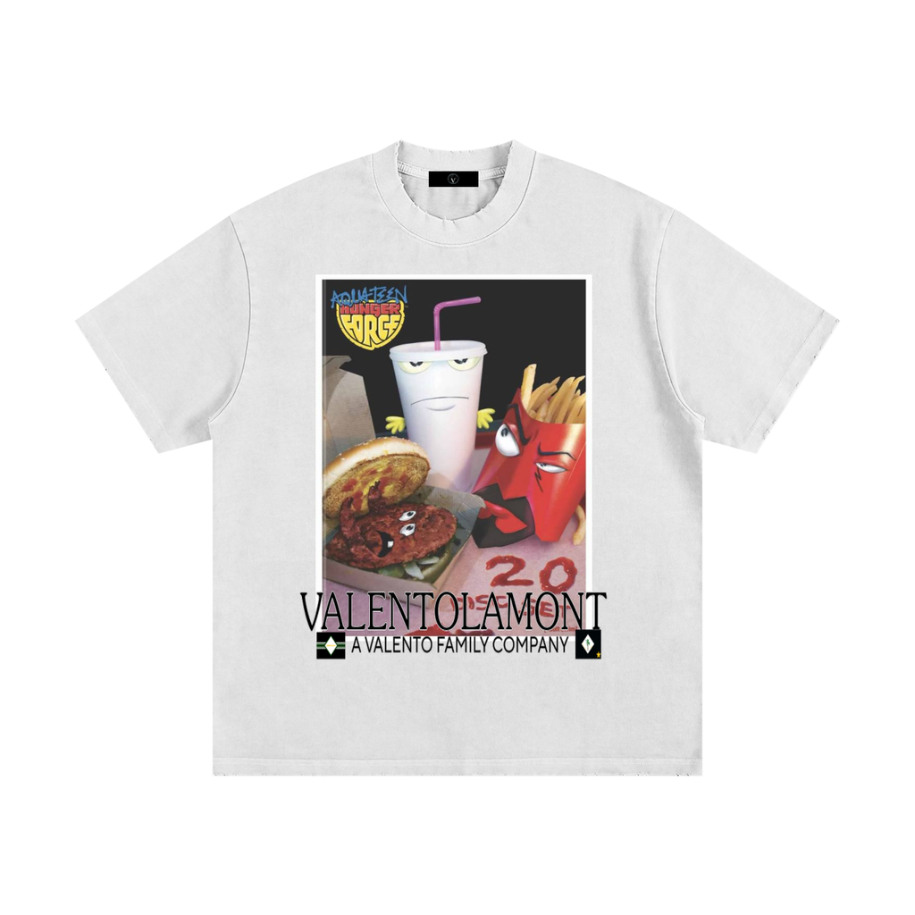 Heavyweight Vintage Washed Frayed T-Shirt