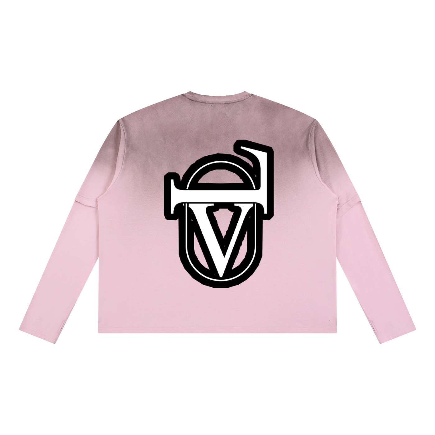 Unisex Vintage Wash Layered T-Shirt