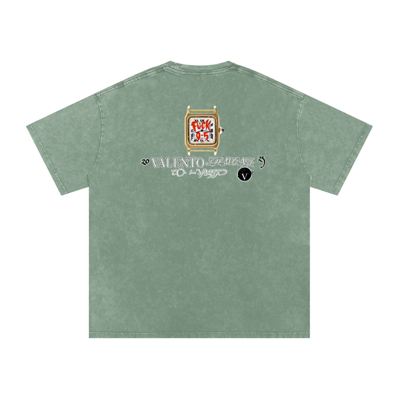 Acid Wash Oversize T-Shirt - 250 GSM