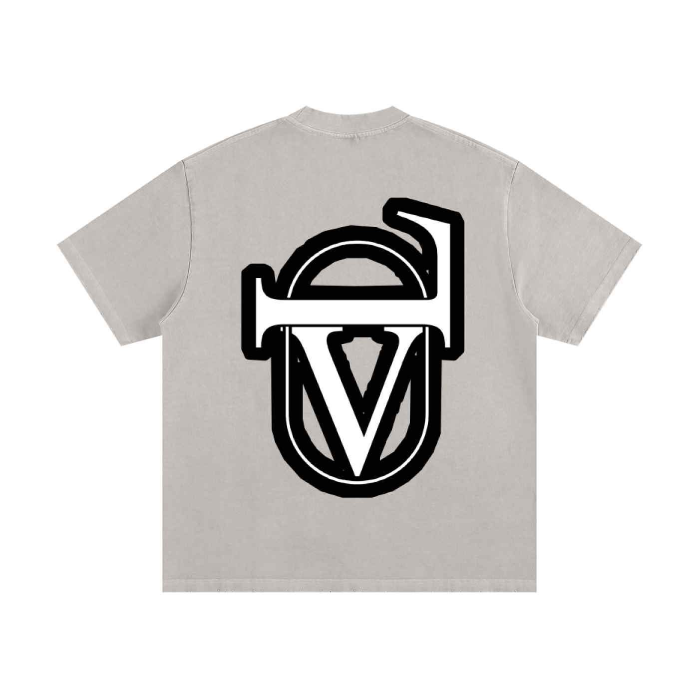 Heavyweight Vintage Washed Frayed T-Shirt