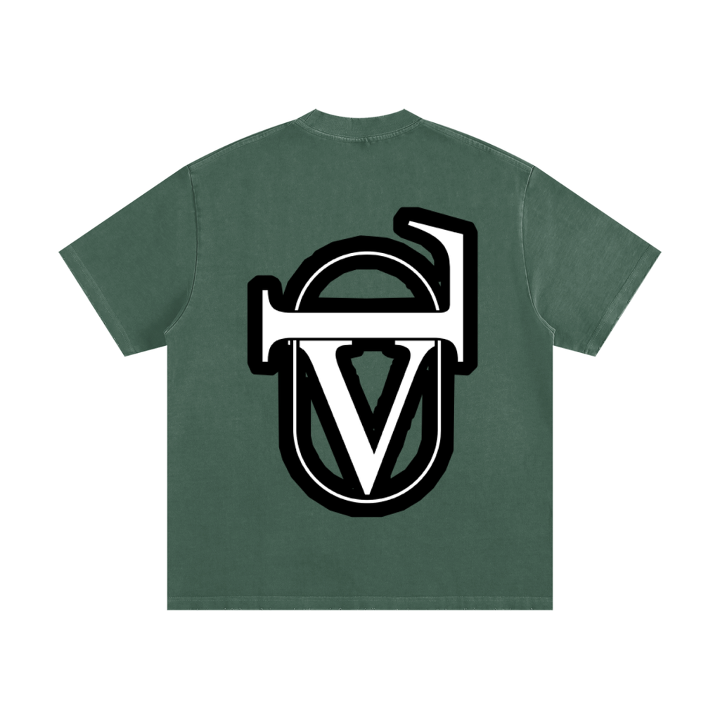 Heavyweight Vintage Washed Frayed T-Shirt