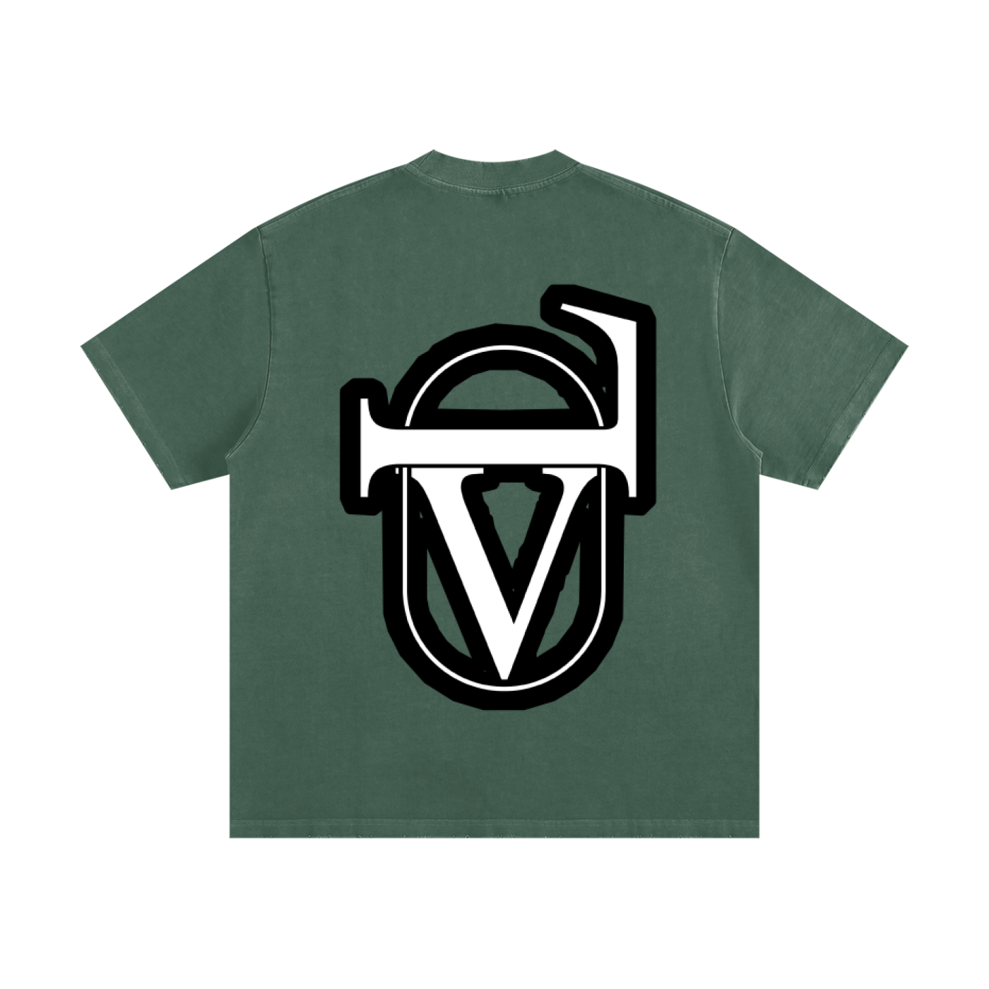 Heavyweight Vintage Washed Frayed T-Shirt