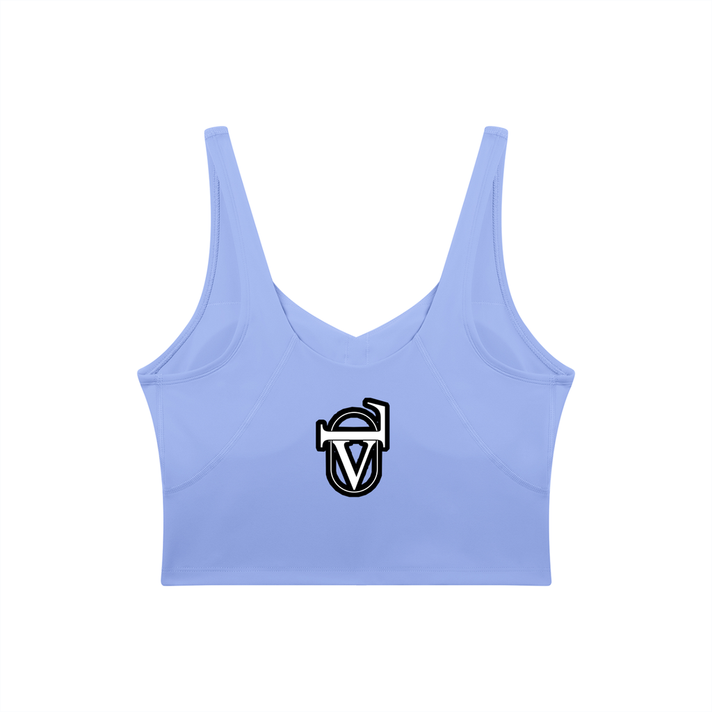 Women's V-Neck Yoga Sports Bra