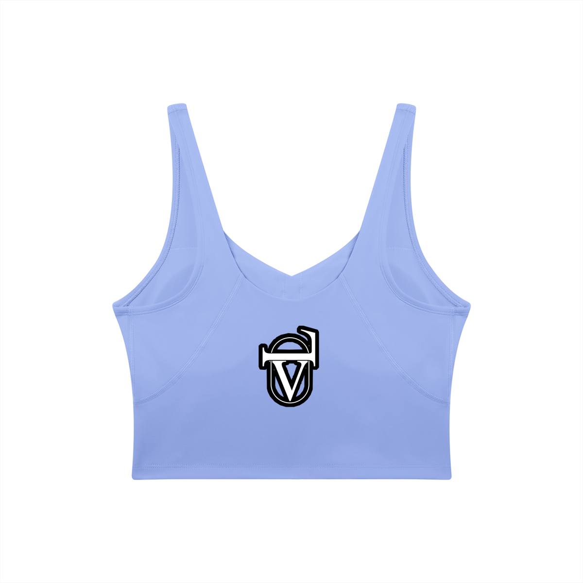 Women's V-Neck Yoga Sports Bra