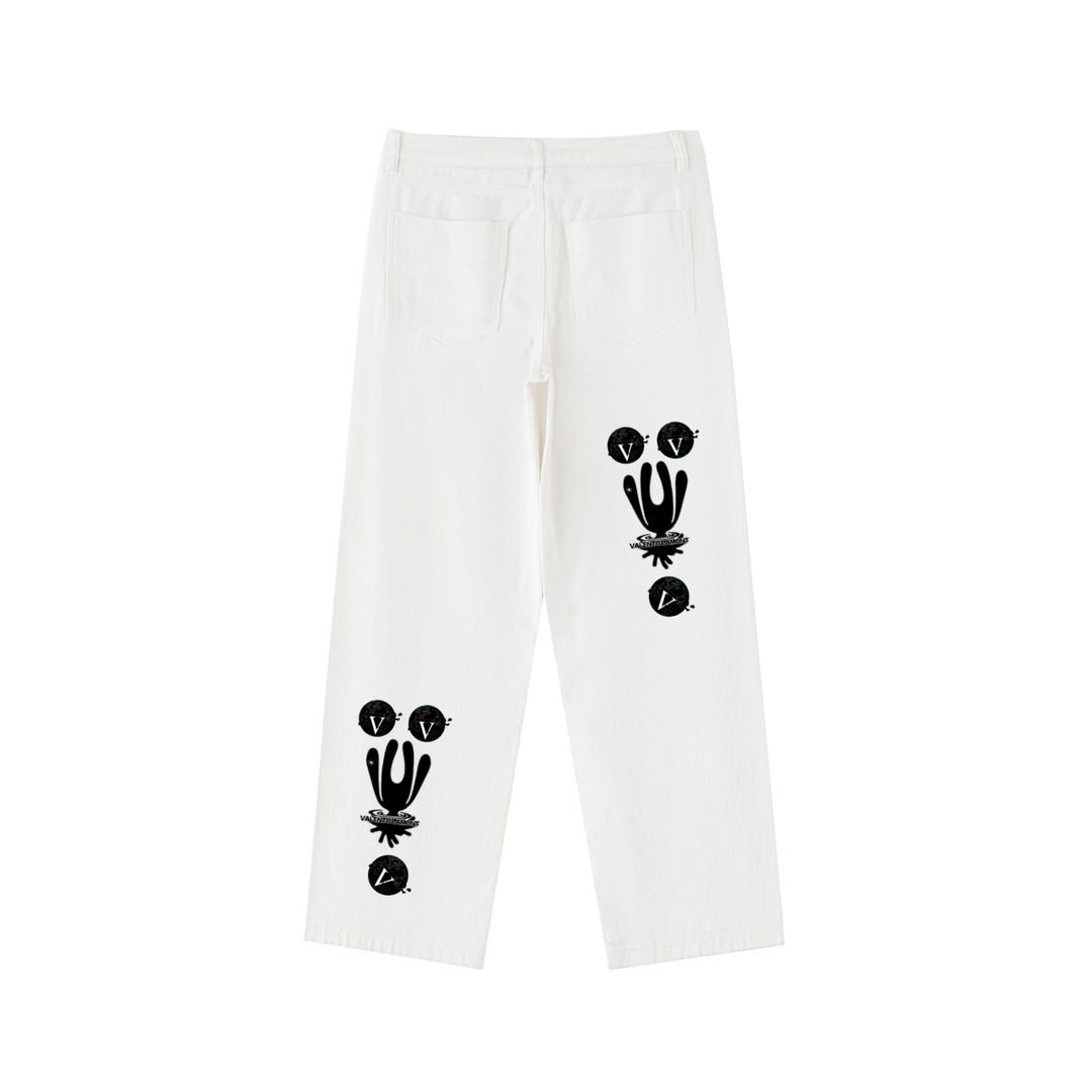 Heavyweight Cotton Straight-Leg Pants