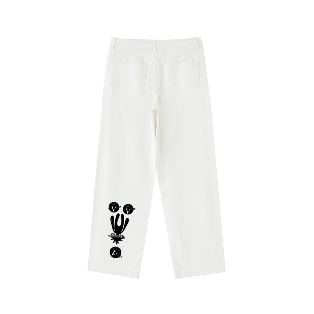 Heavyweight Cotton Straight-Leg Pants