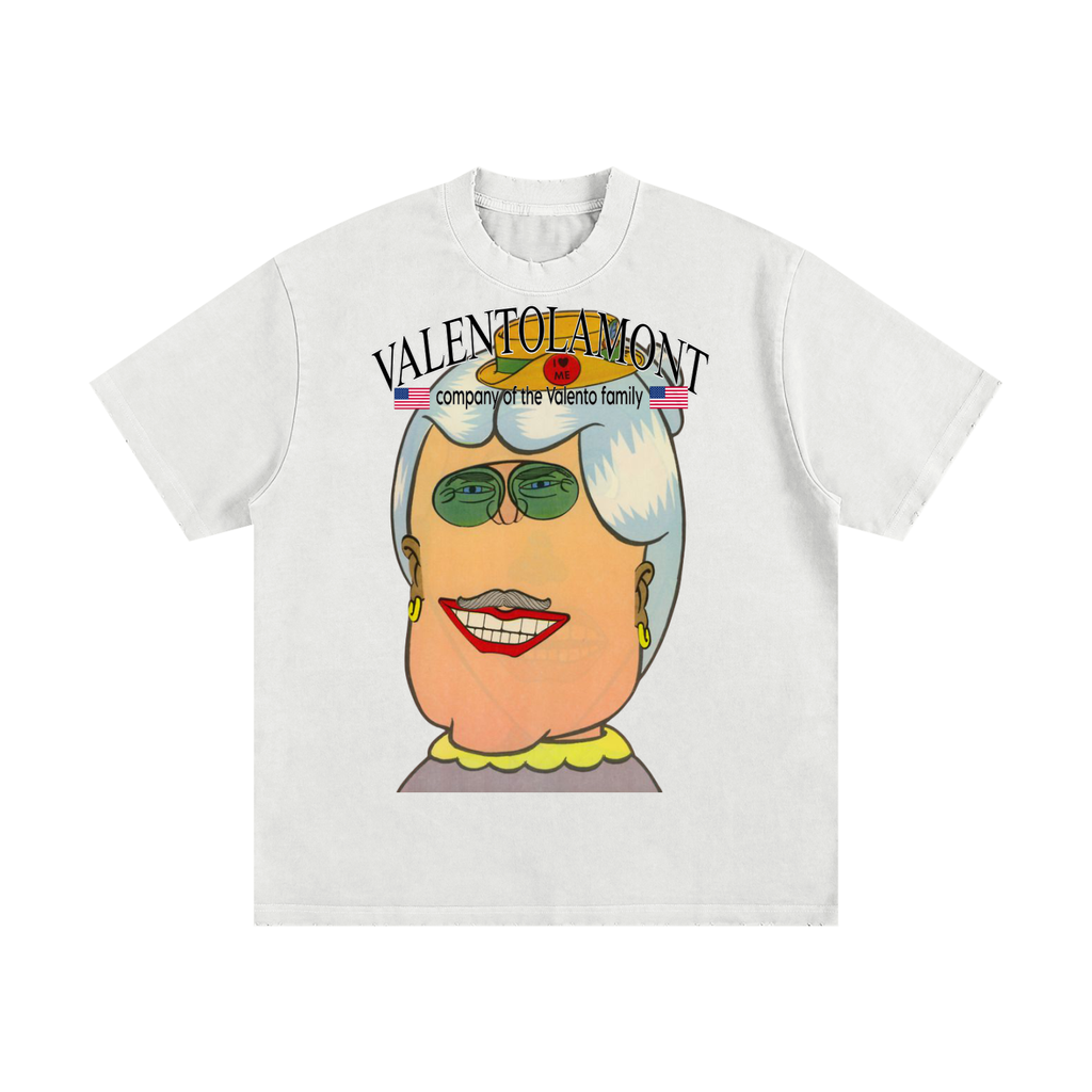 Heavyweight Vintage Washed Frayed T-Shirt