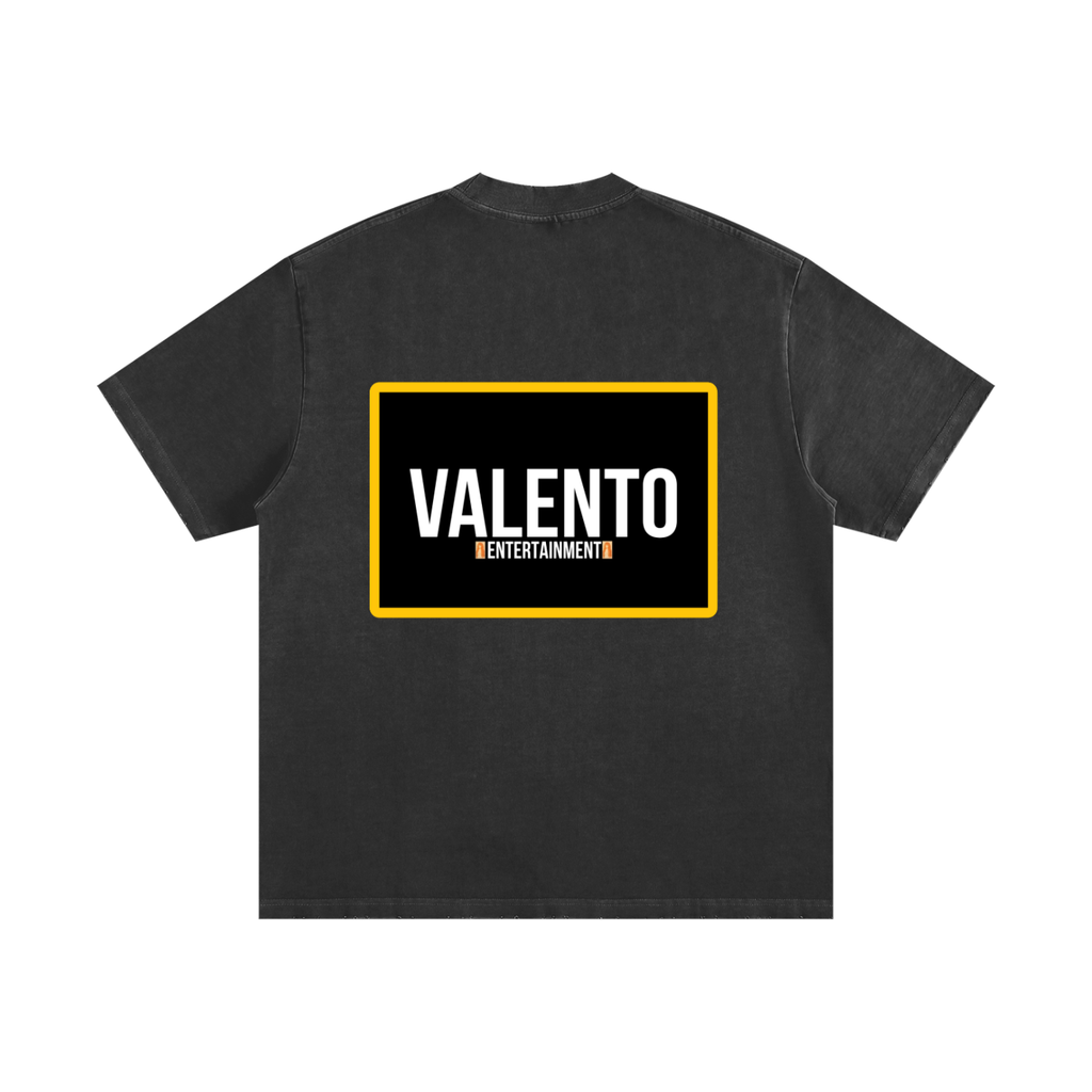 Heavyweight Vintage Washed Frayed T-Shirt