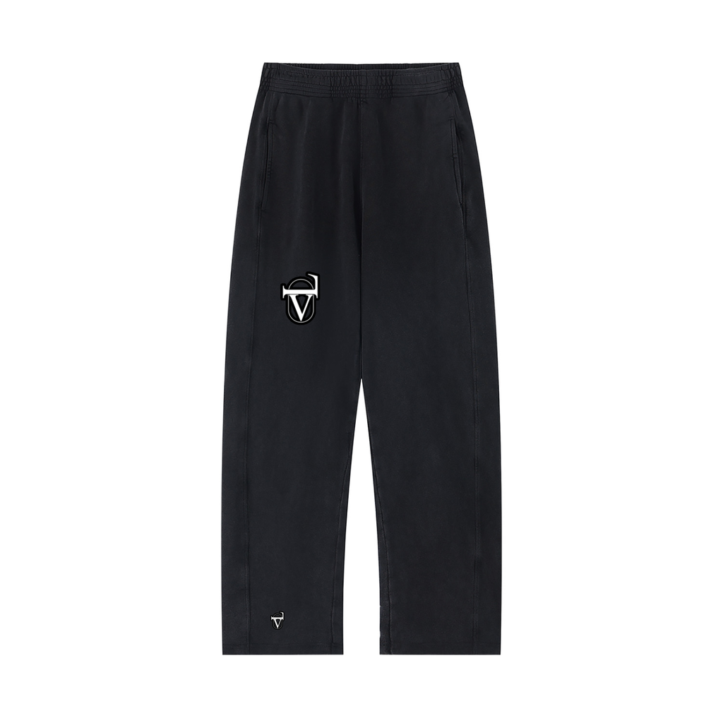 V Mineral Wash Straight Sweatpants