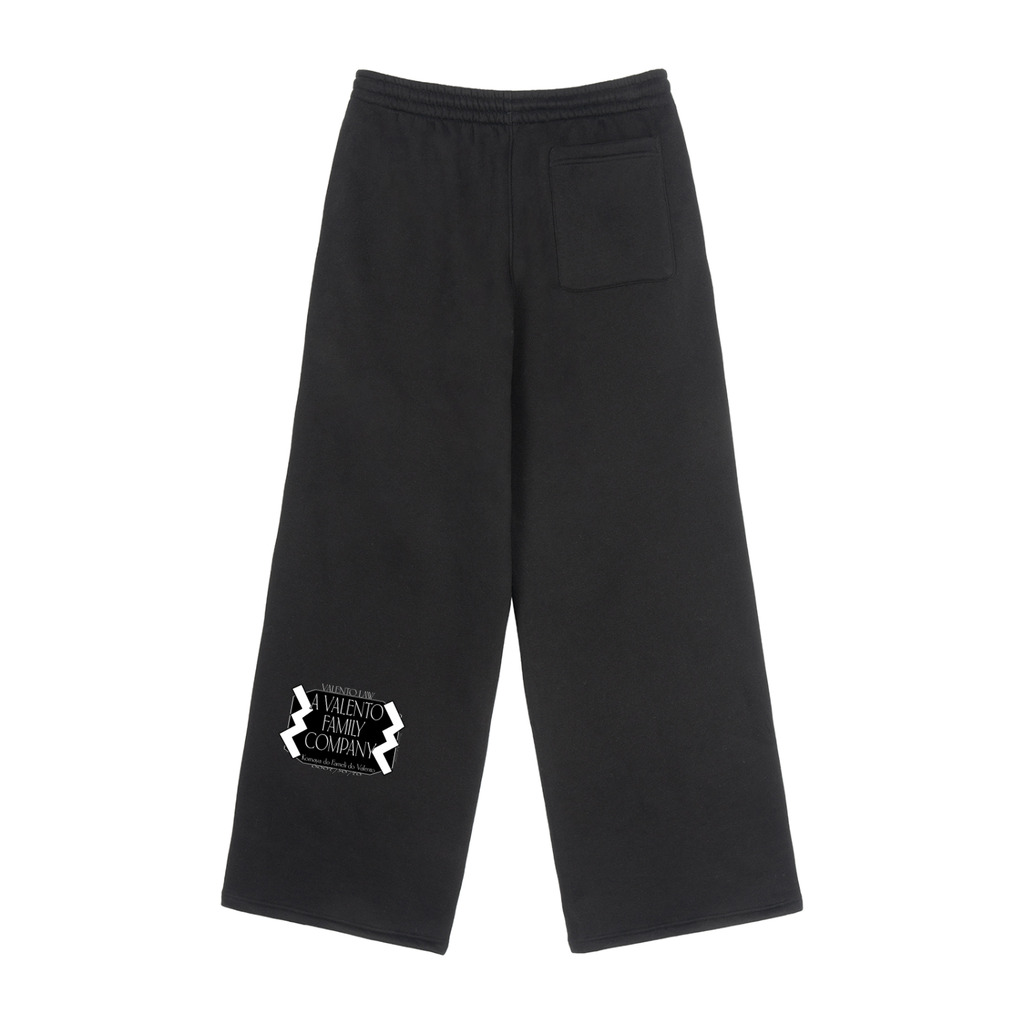 Fleece Drawstring Straight-Leg Sweatpants