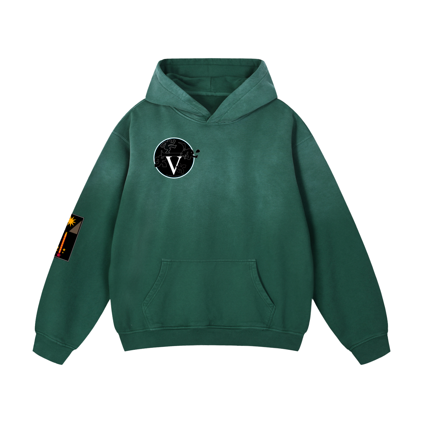 Heavyweight Sunfade Oversized Hoodie