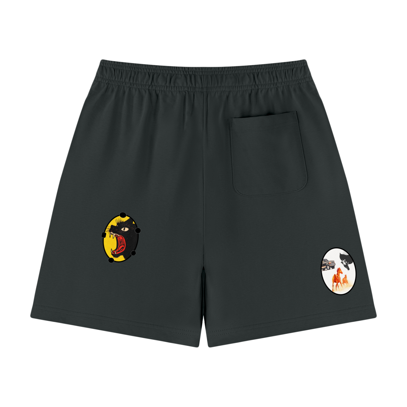 V Cotton Shorts
