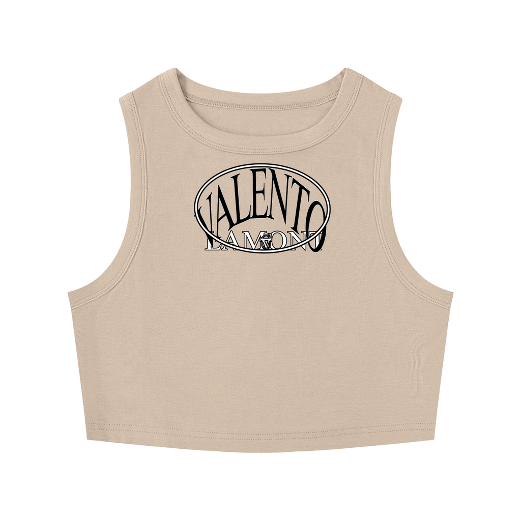 Women's Tight Crewneck Crop Tank Top