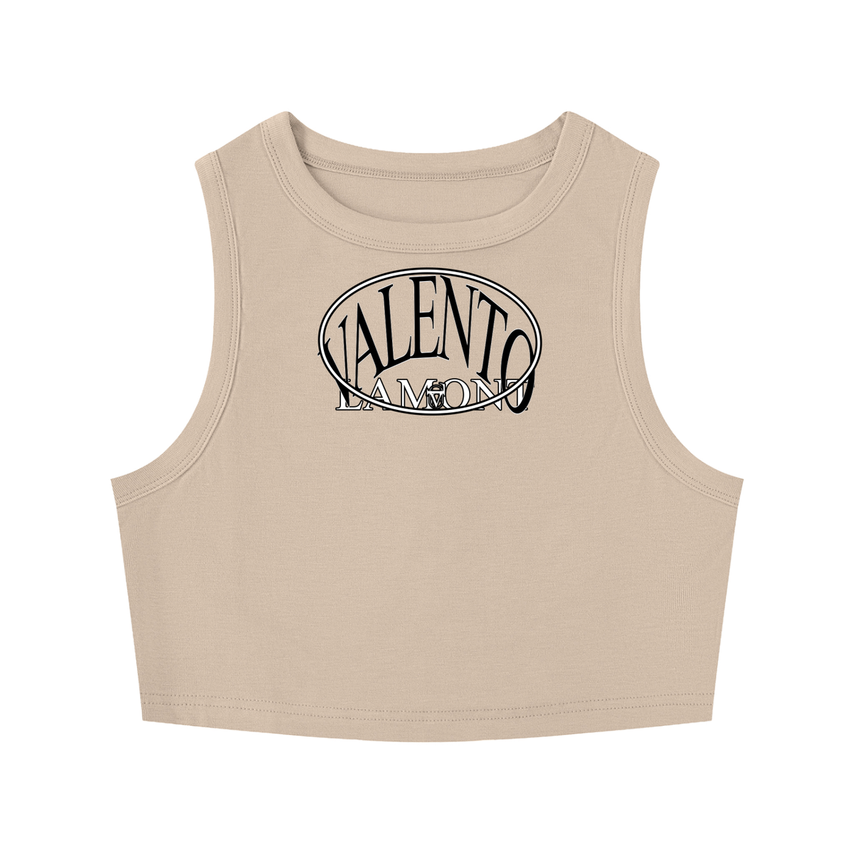 Women's Tight Crewneck Crop Tank Top