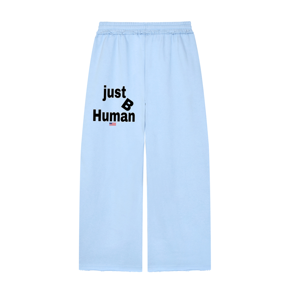 Women’s Wide Leg Raw Edge Sweatpants