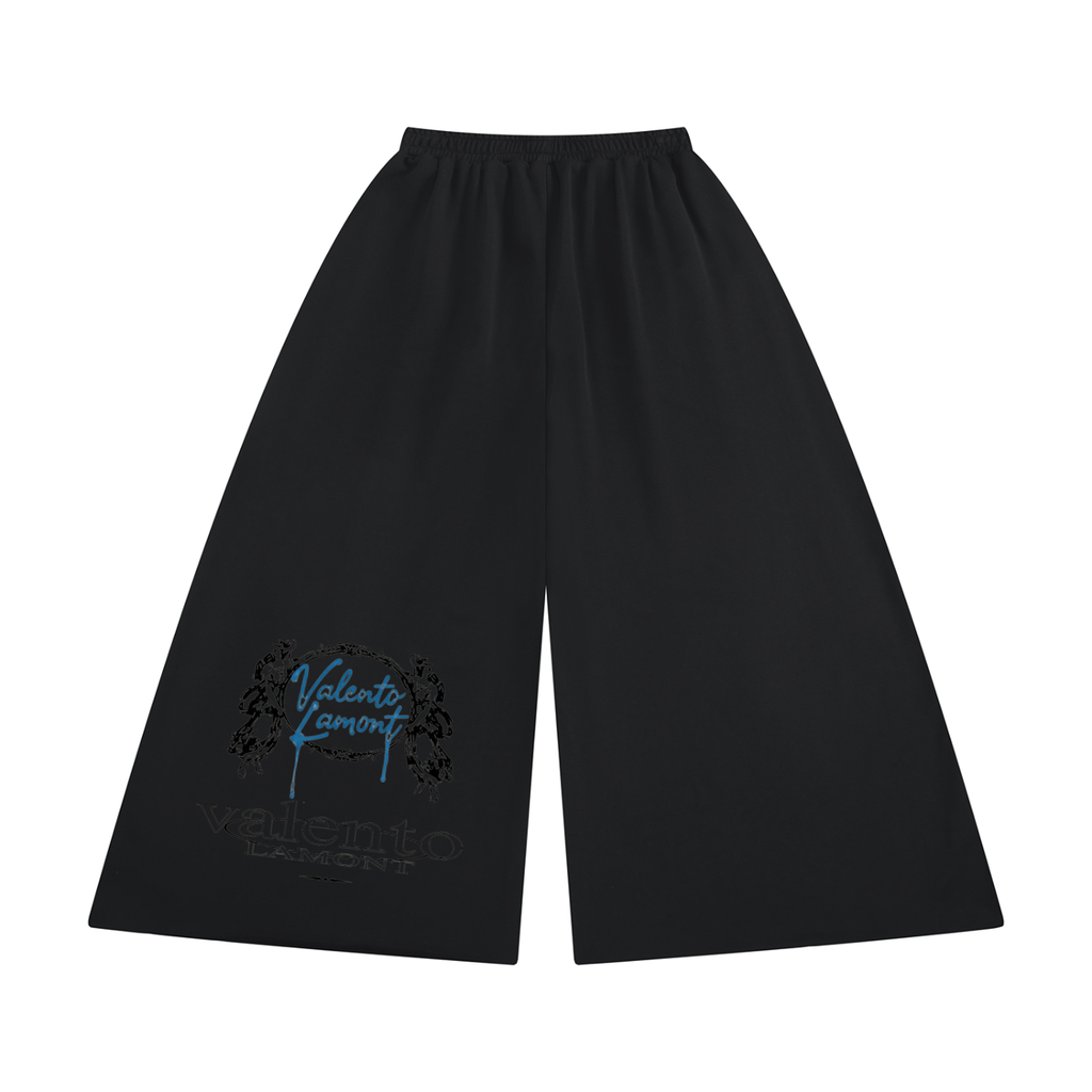 Women's Raw Edge Wide Leg Sweatpants