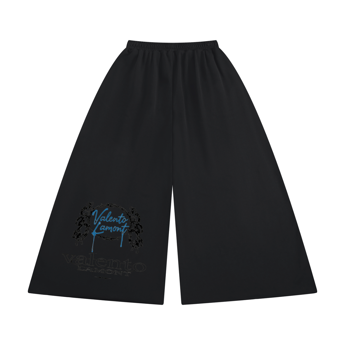 Women's Raw Edge Wide Leg Sweatpants