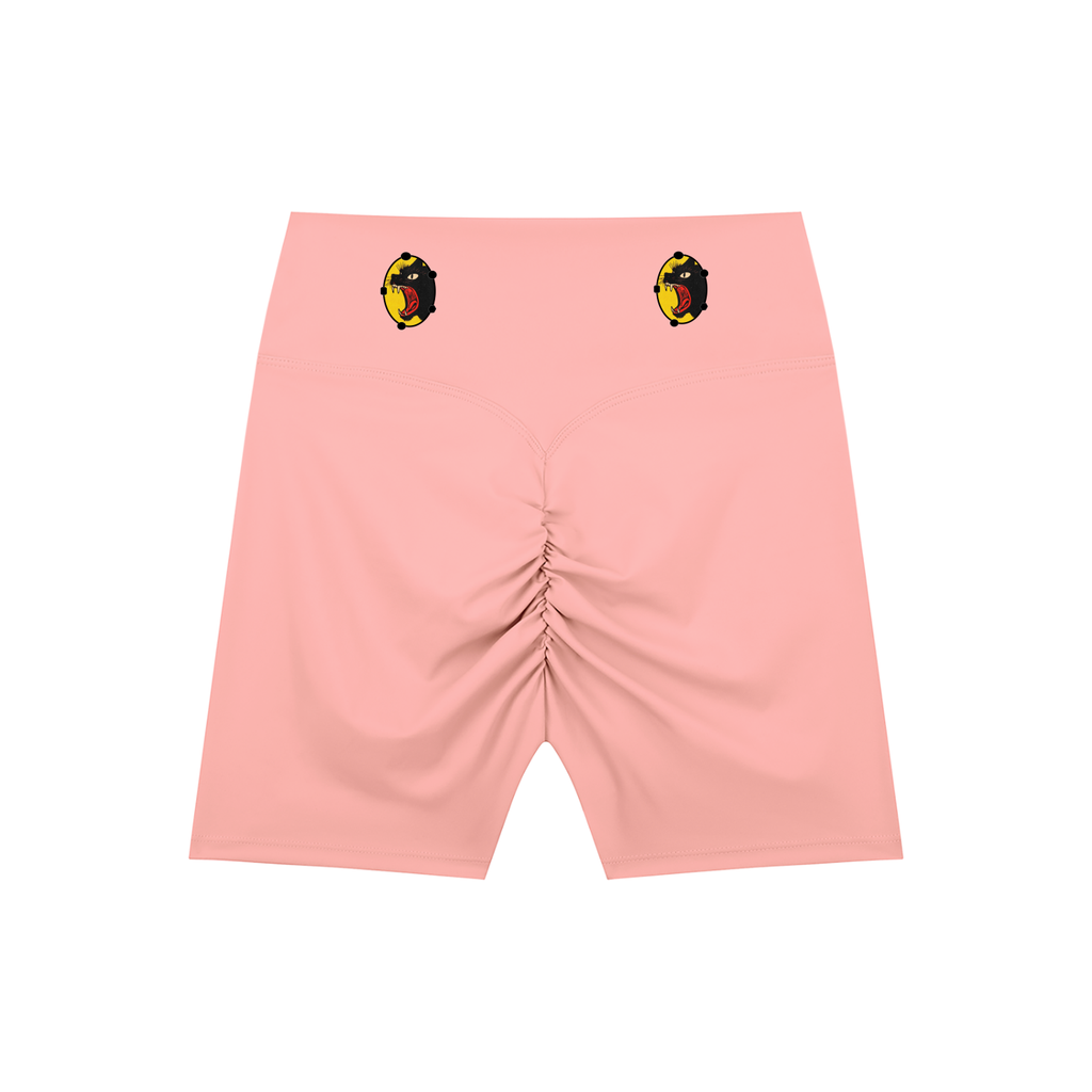High-Waisted Blend Biker Shorts