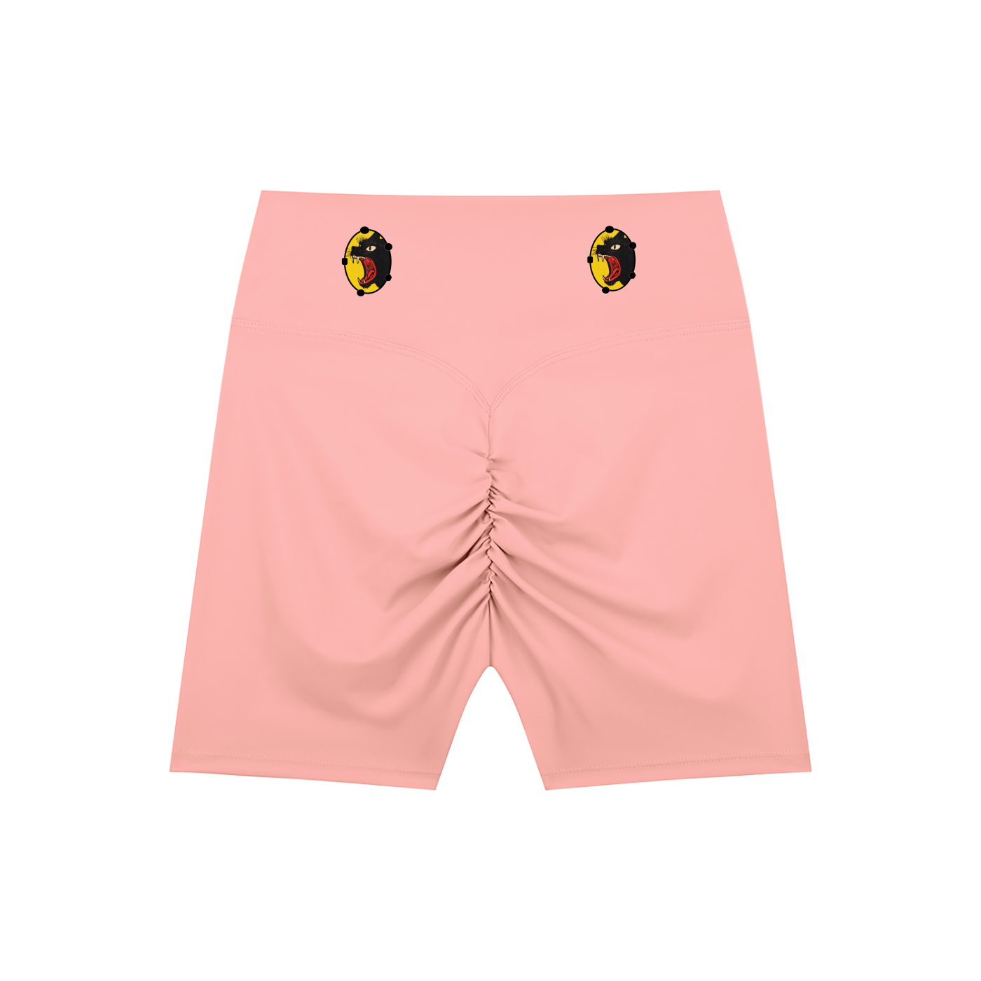 High-Waisted Blend Biker Shorts