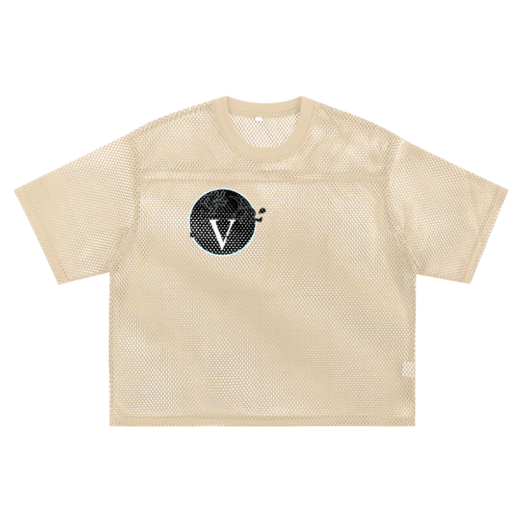 See-through Boxy Net T-shirt