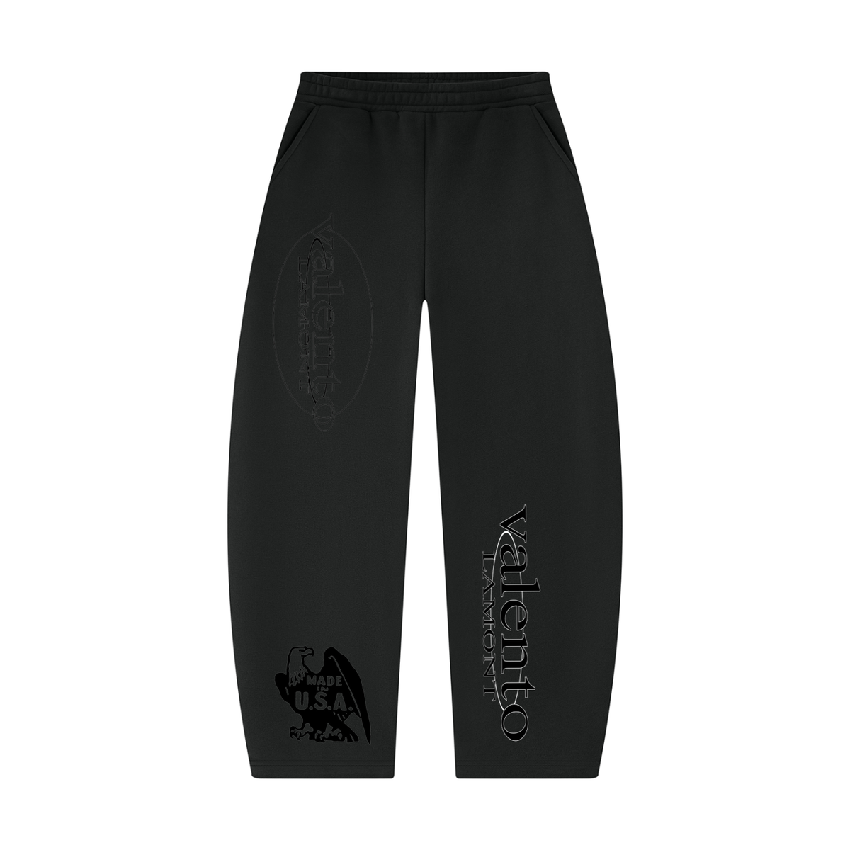 Unisex Barrel Leg Sweatpants