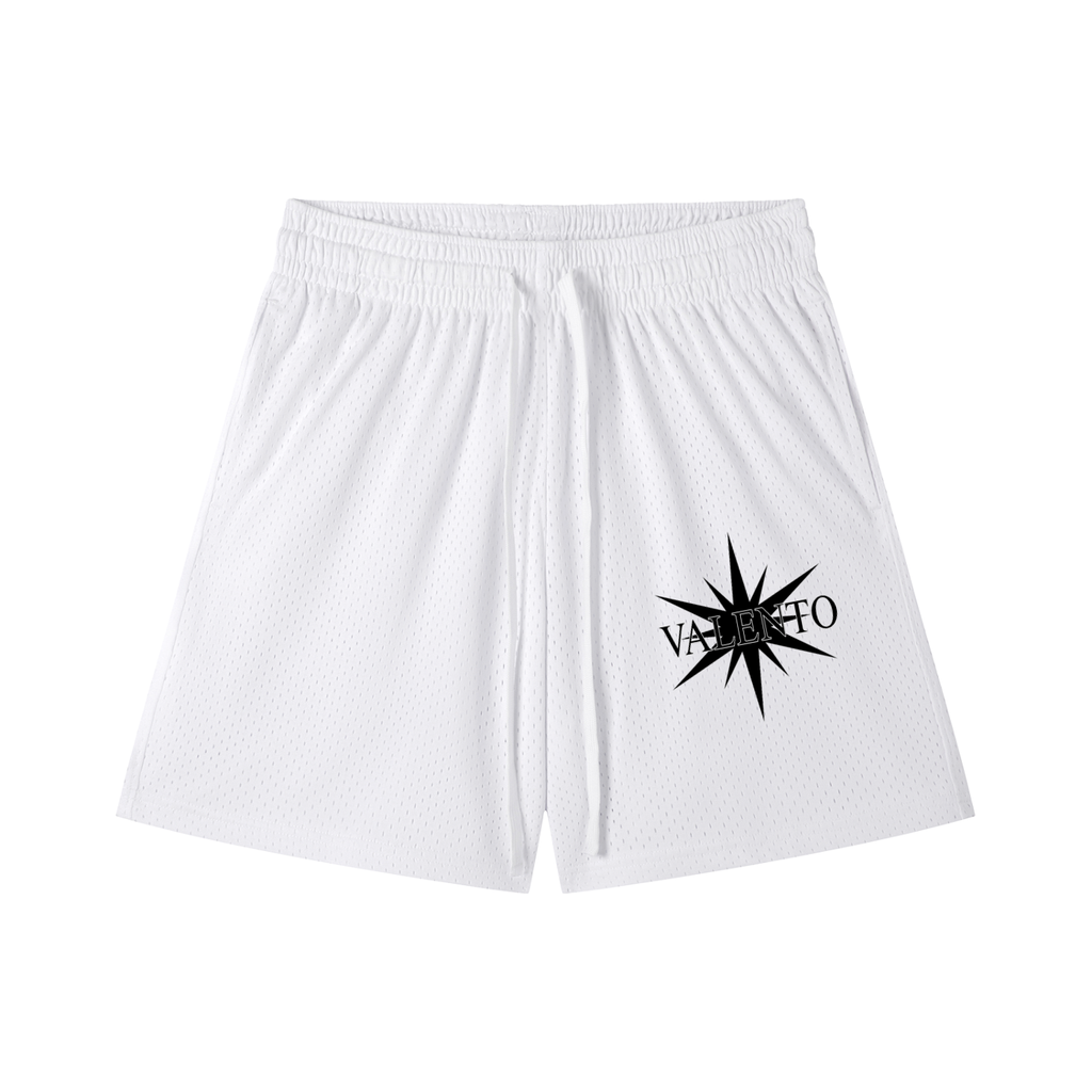 Mesh Drawstring Shorts