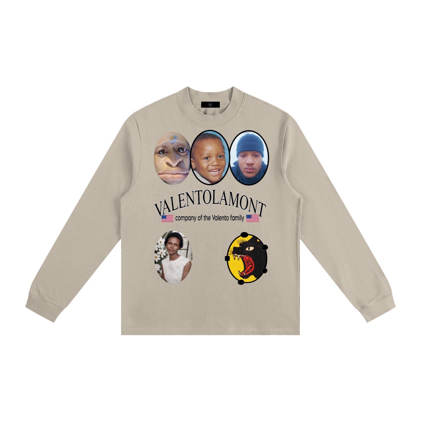 Essential Non-Shrink Mock Neck Sweatshirt