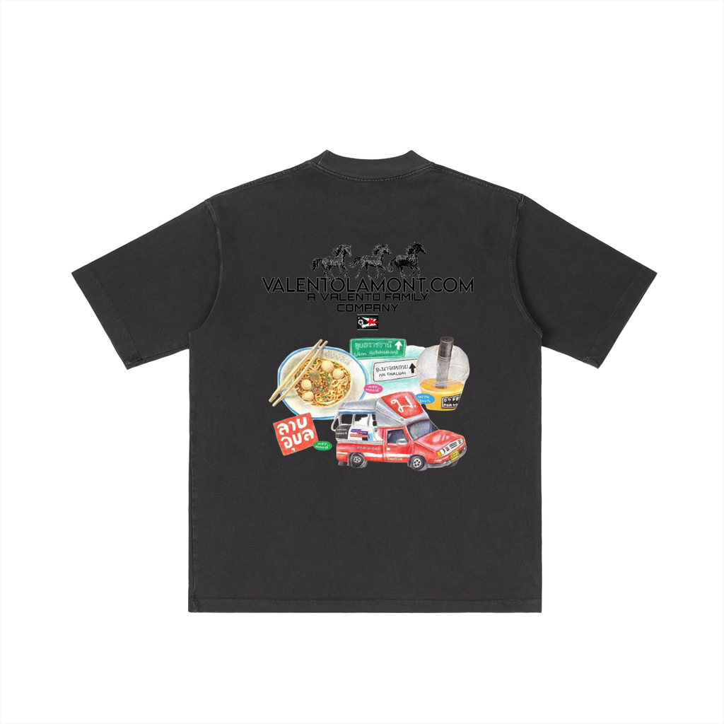 Vintage Wash Drop Shoulder T-shirt