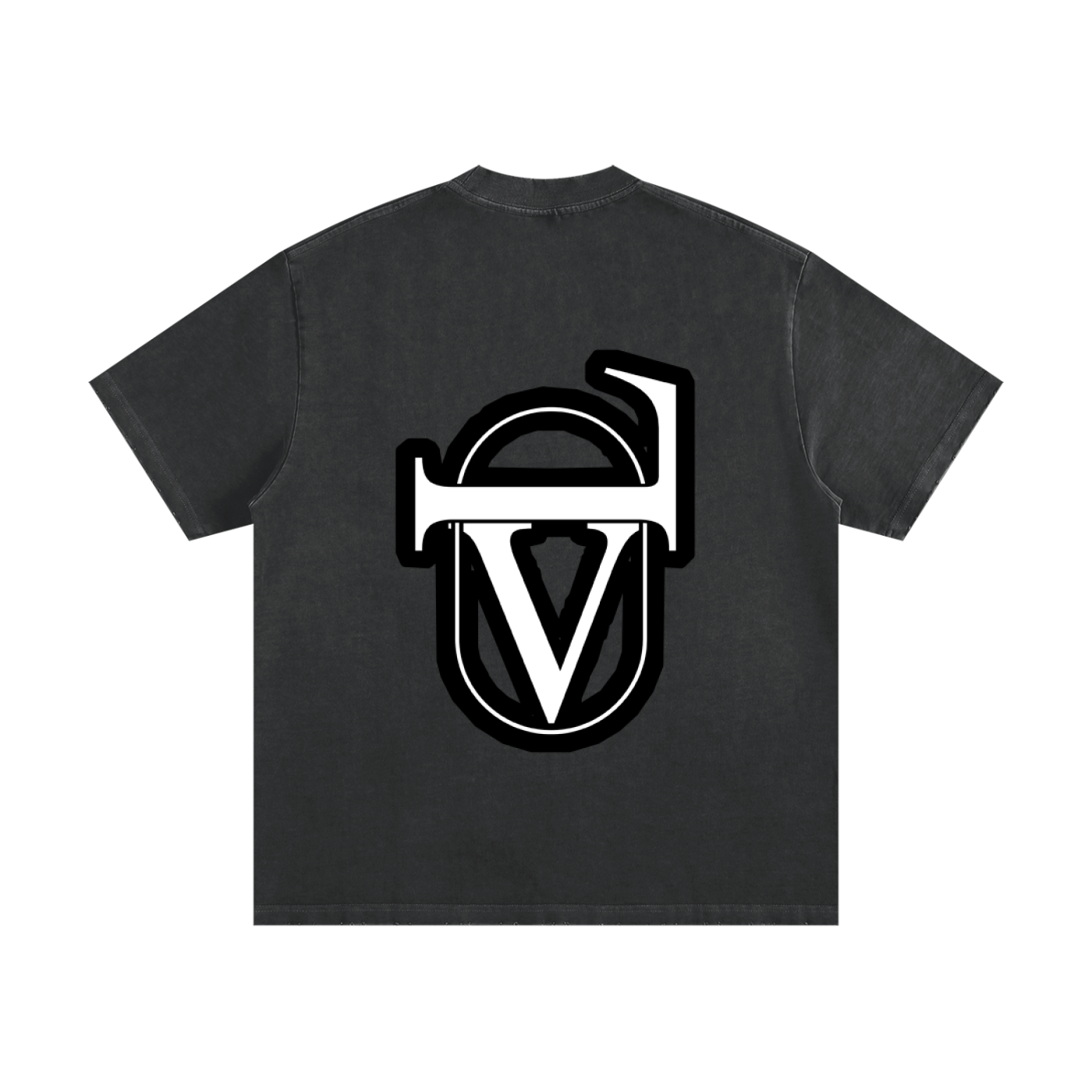 Heavyweight Vintage Washed Frayed T-Shirt