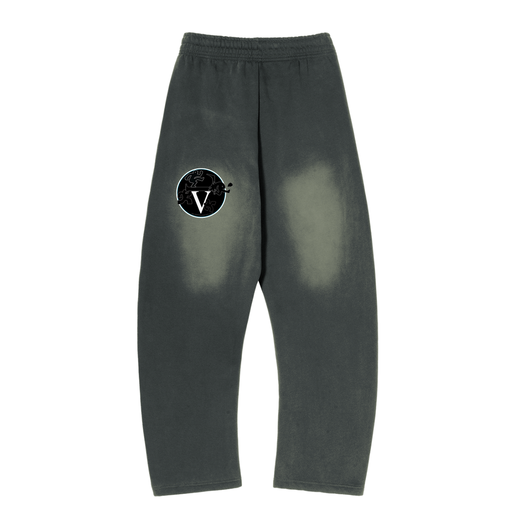 Sunfade Curved Blade Fleece Sweatpants