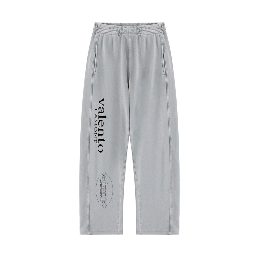 V Mineral Wash Straight Sweatpants