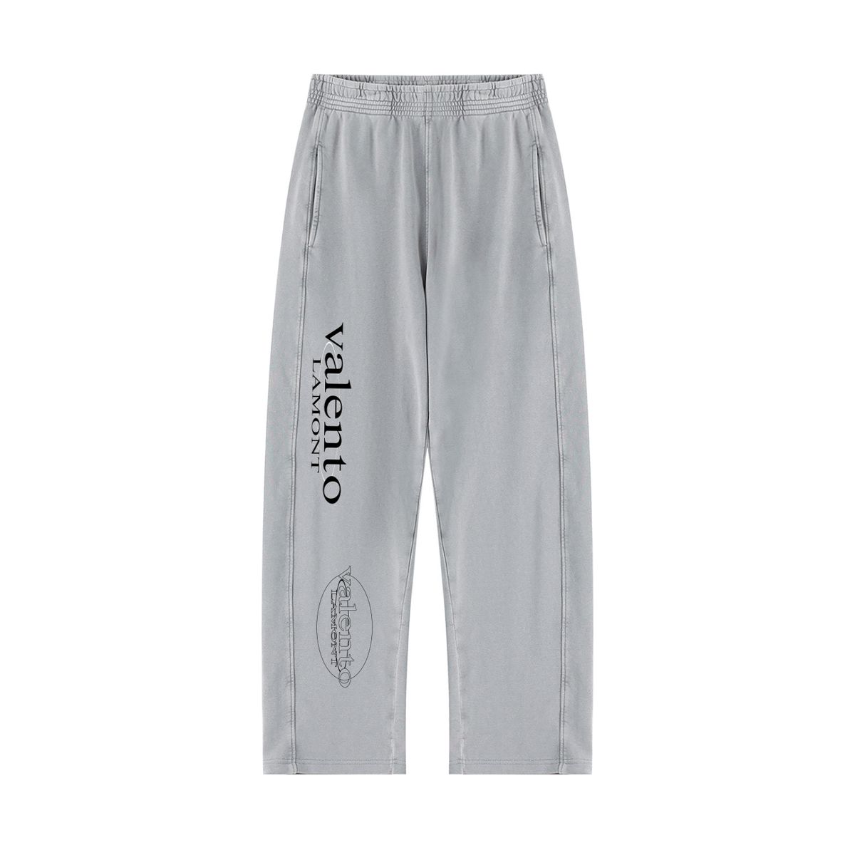 V Mineral Wash Straight Sweatpants