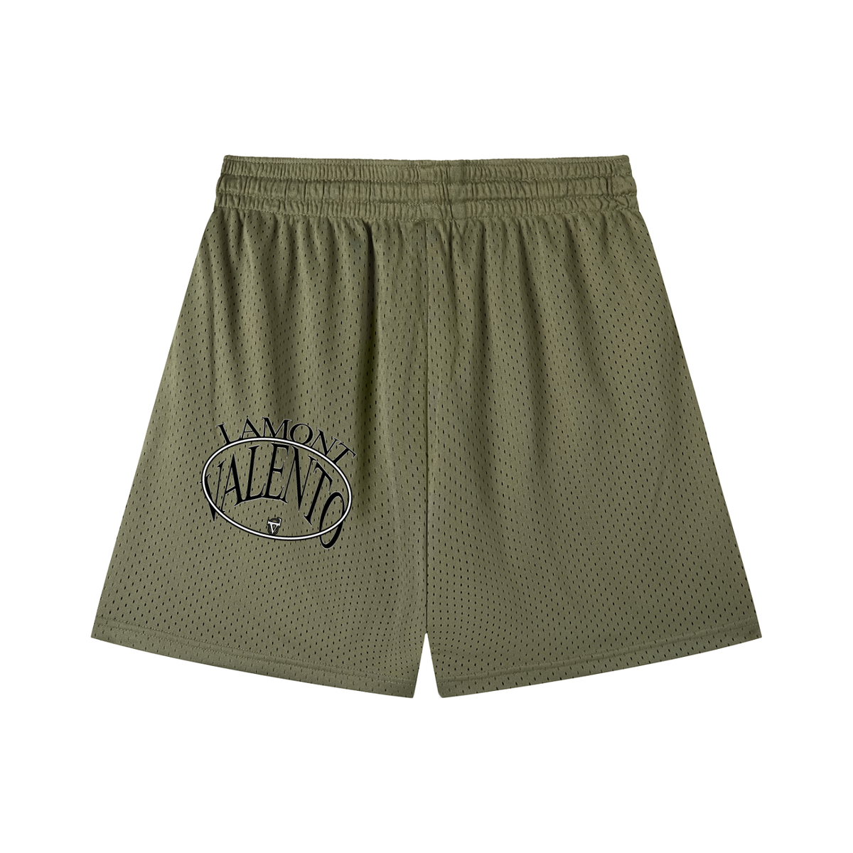 Mesh Drawstring Shorts