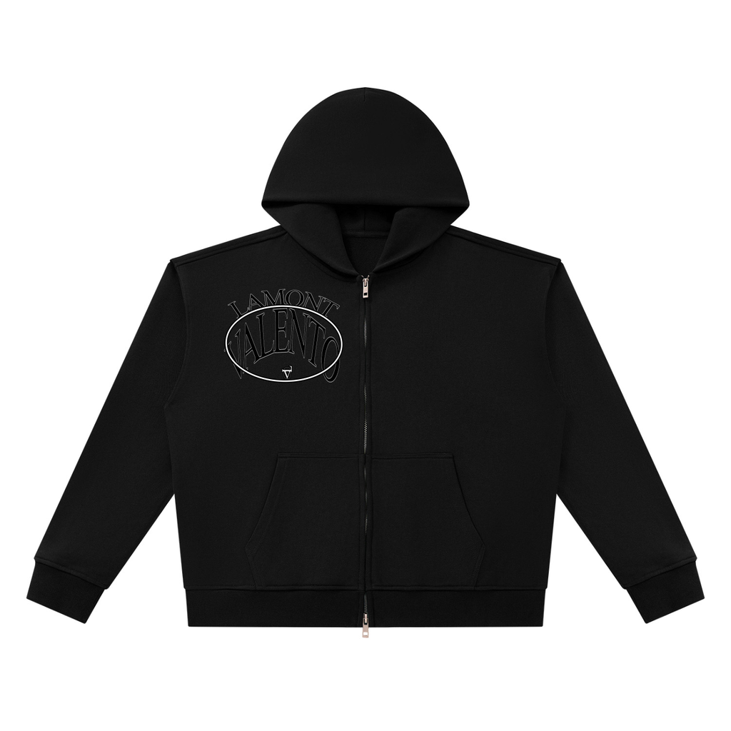 Unisex Heavyweight Full Zip Boxy Hoodie