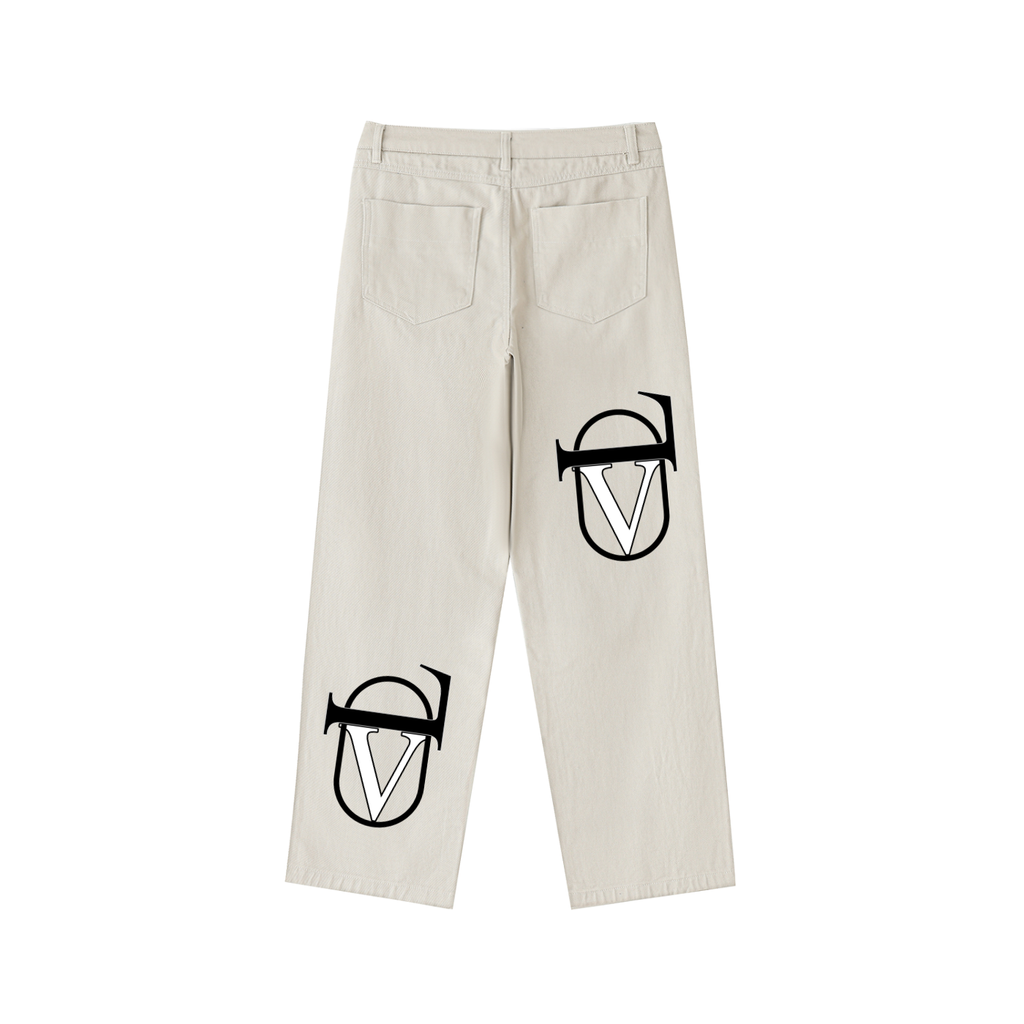 Heavyweight Cotton Straight-Leg Pants