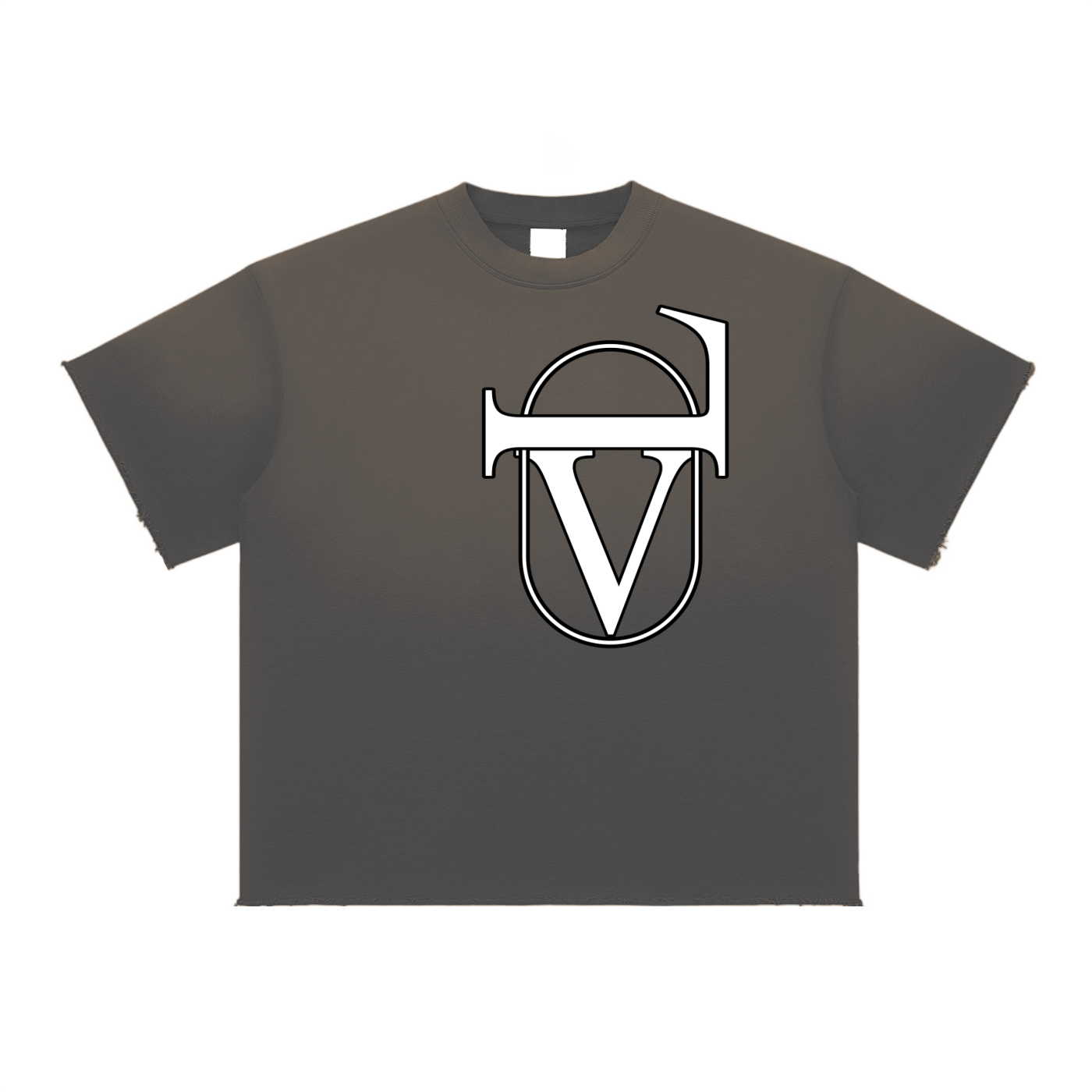 Sun Fade Raw Edge T-Shirt