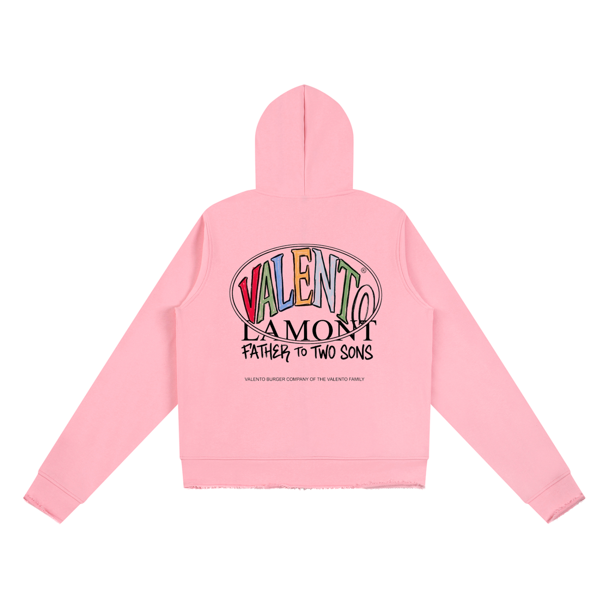 Women’s Raw Edge Full Zip Hoodie
