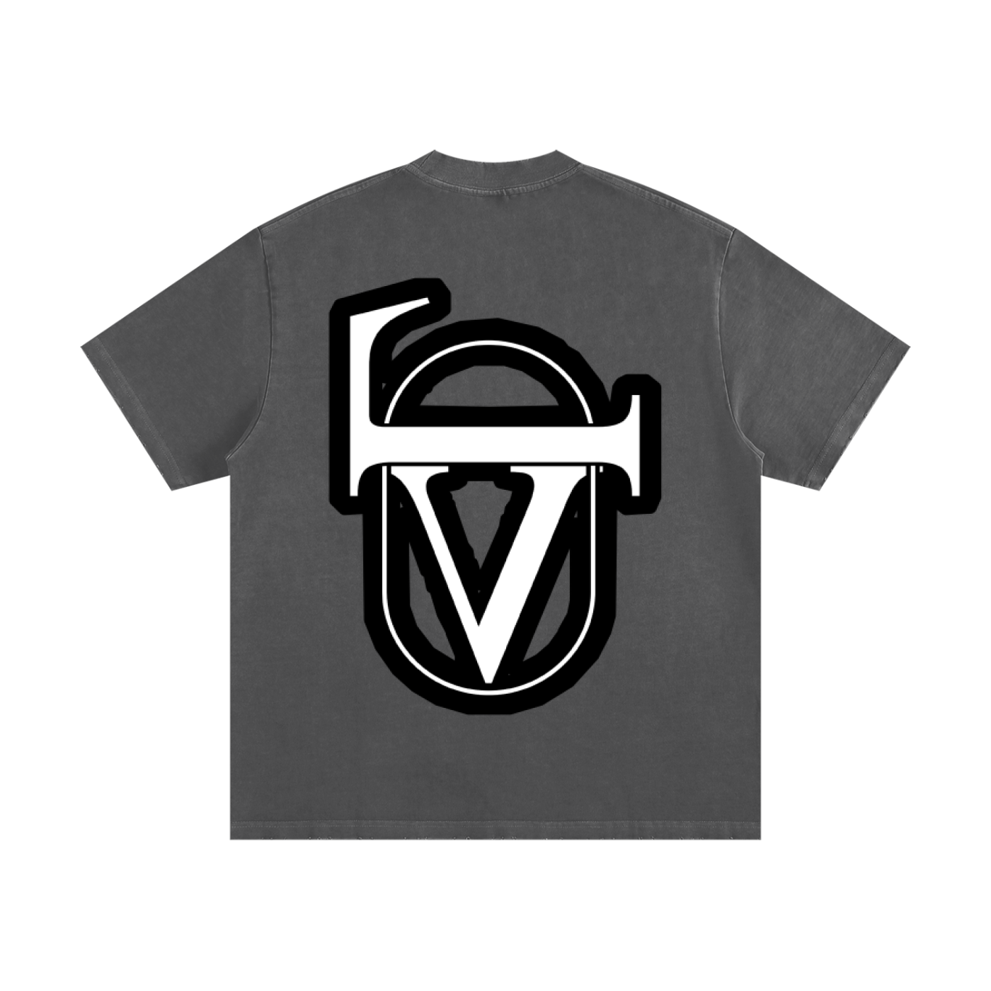 Heavyweight Vintage Washed Frayed T-Shirt