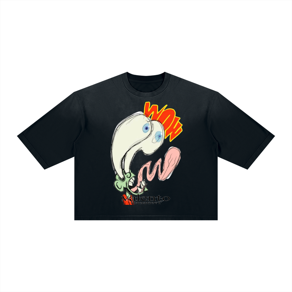 Unisex Vintage Wash Sunfade Boxy T-Shirt