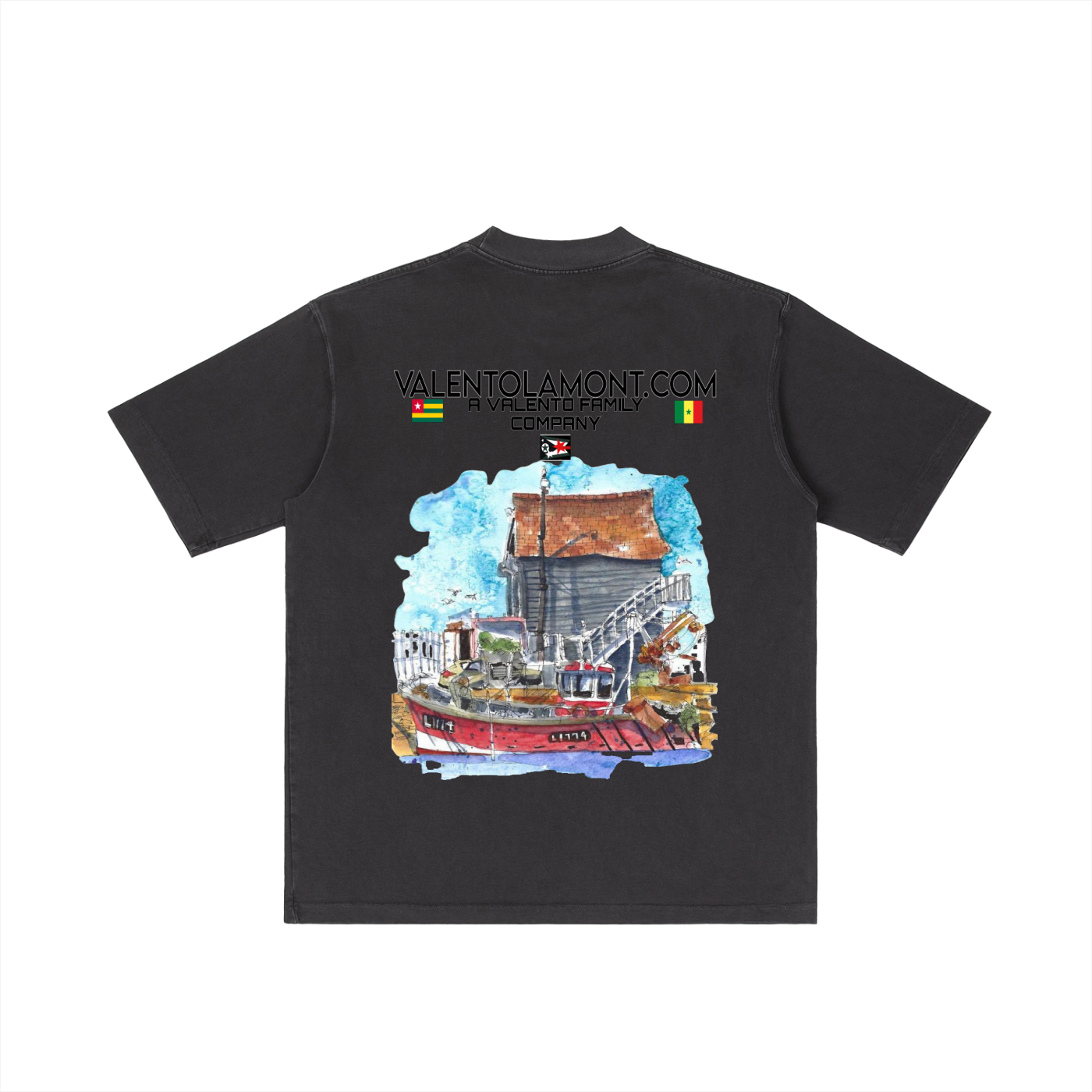 Vintage Wash Drop Shoulder T-shirt