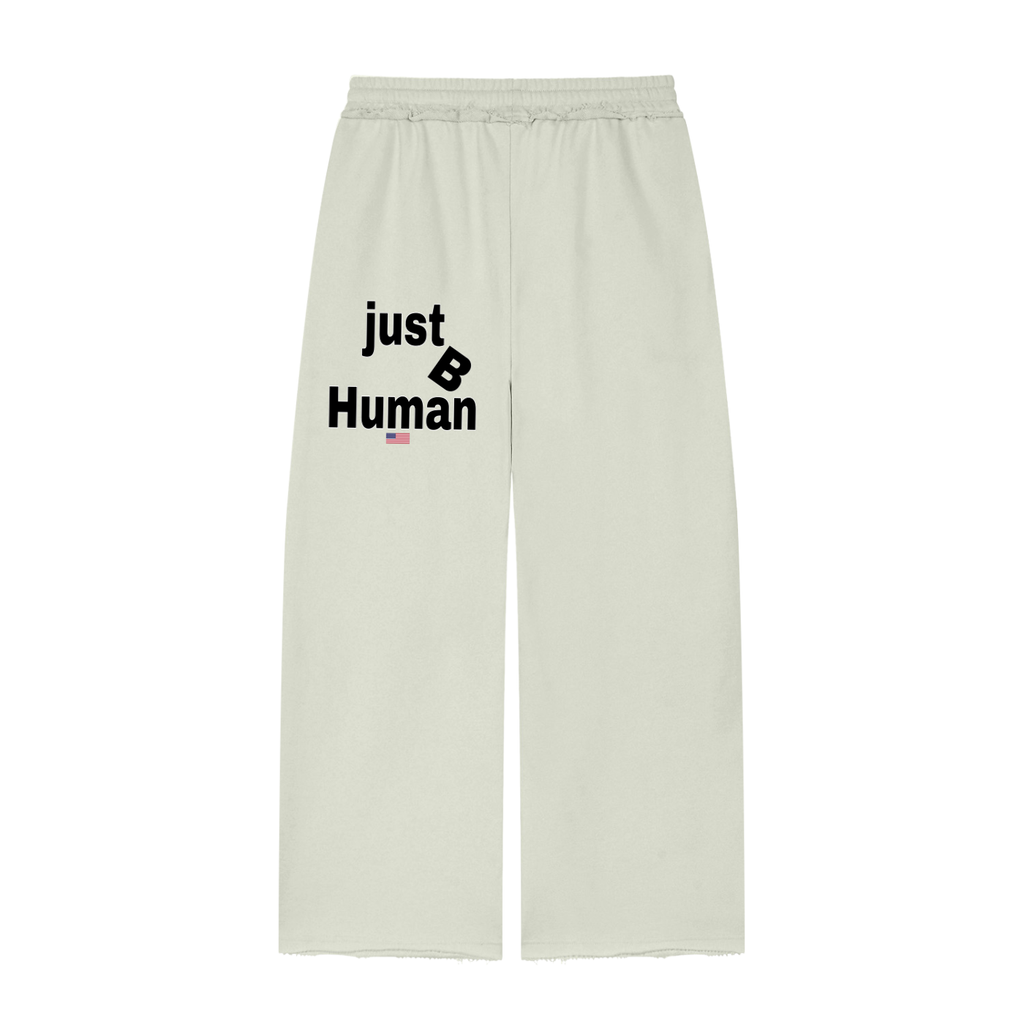 Women’s Wide Leg Raw Edge Sweatpants